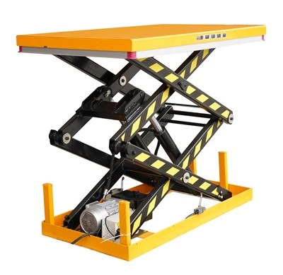 Tavolo elevatore stazionario con piattaforma elevatrice elettrica a forbice LM-EPDS